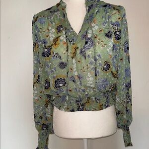 NWOT Rachel Zoe Peasant Blouse